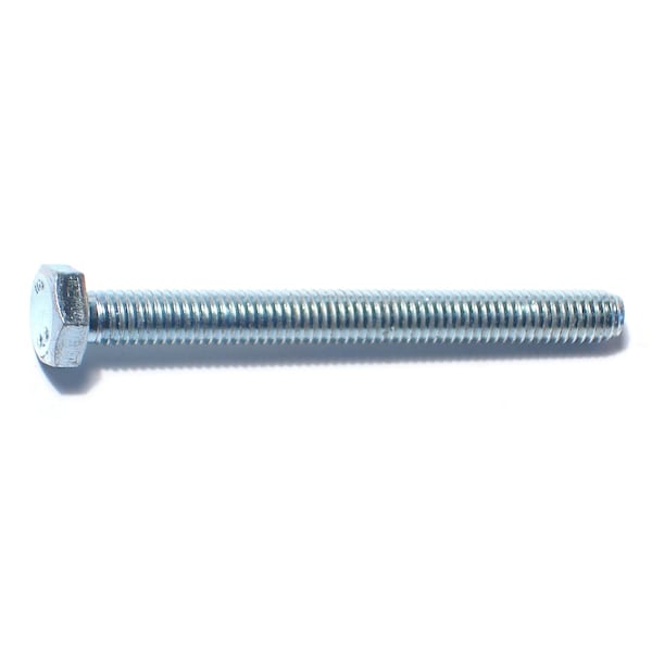 Midwest Fastener Class 8.8, M6-1.00 Hex Head Tap Bolt, Zinc Plated Steel, 60 mm L, 10 PK 78327 - main